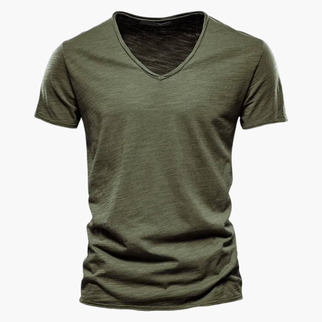 Heren V-Hals T-Shirt