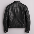 Heren Klassiek Biker Jack met Ritssluiting