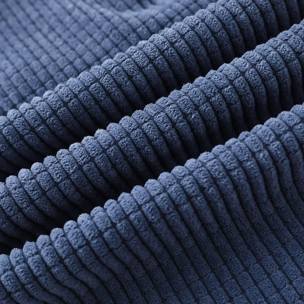 Heren Ribstructuur Jogger Broek