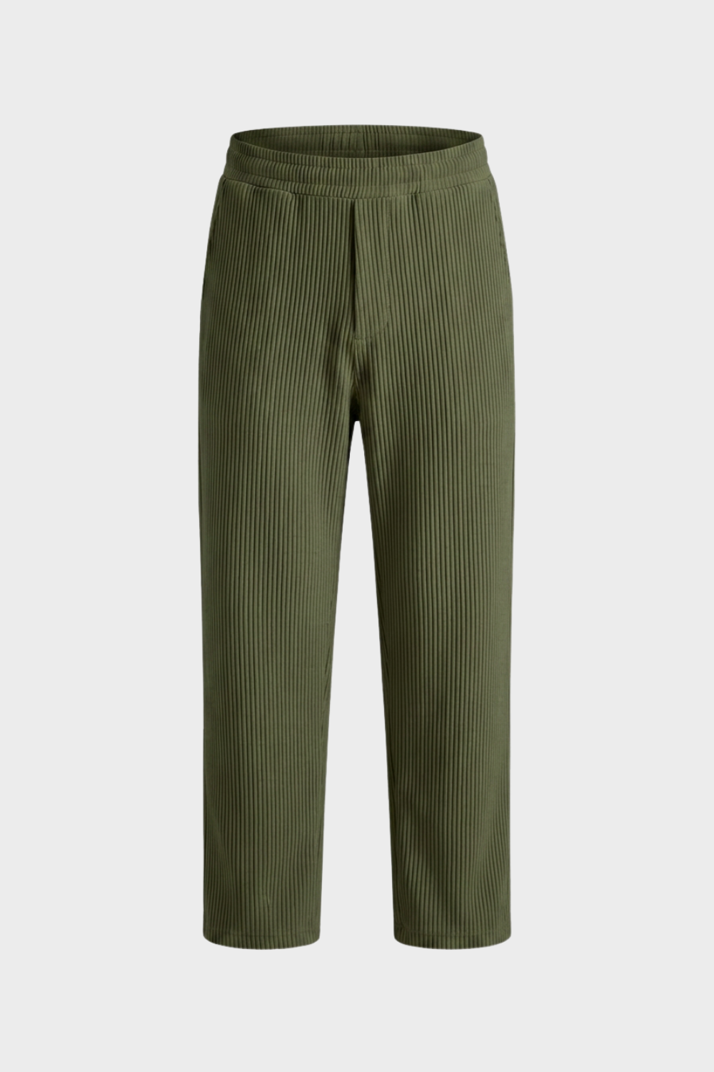 Heren Geribde Casual Broek
