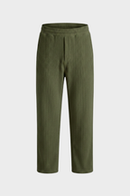 Heren Geribde Casual Broek