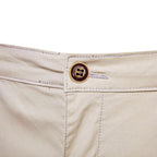 Heren Korte Broek met Elastische Taille en Knoopsluiting