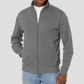 Heren Sweatvest met Opstaande Kraag en Ritssluiting