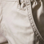 Heren Korte Broek met Elastische Taille en Knoopsluiting