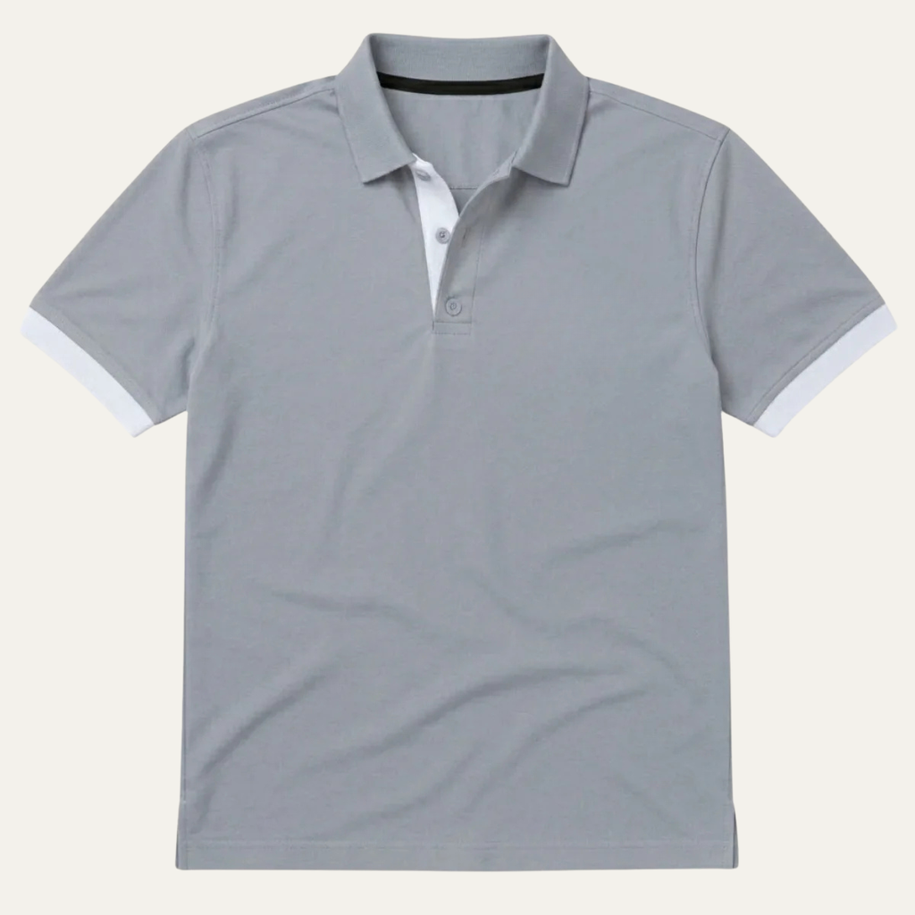 Heren Polo met Knoopsluiting