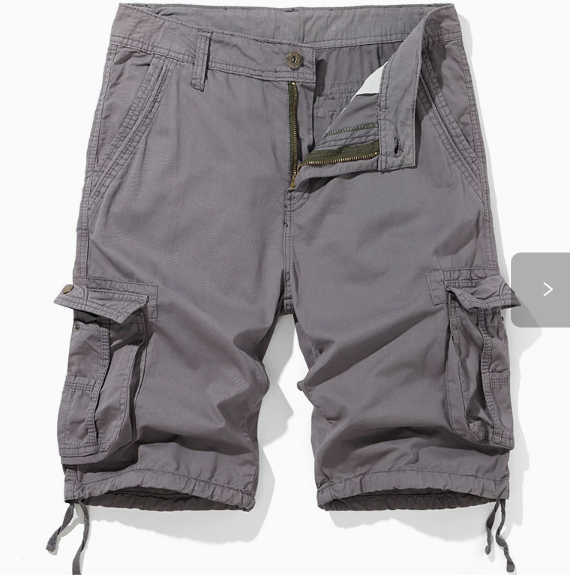 Heren Cargo Korte Broek met Meerdere Zakken
