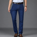 Heren Stretch Denim Broek met Rechte Pasvorm