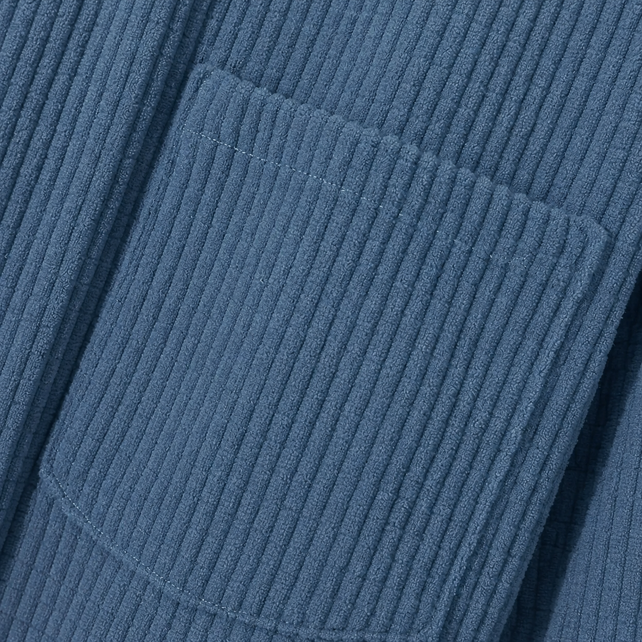 Heren Hoodie Jas met Ribstructuur