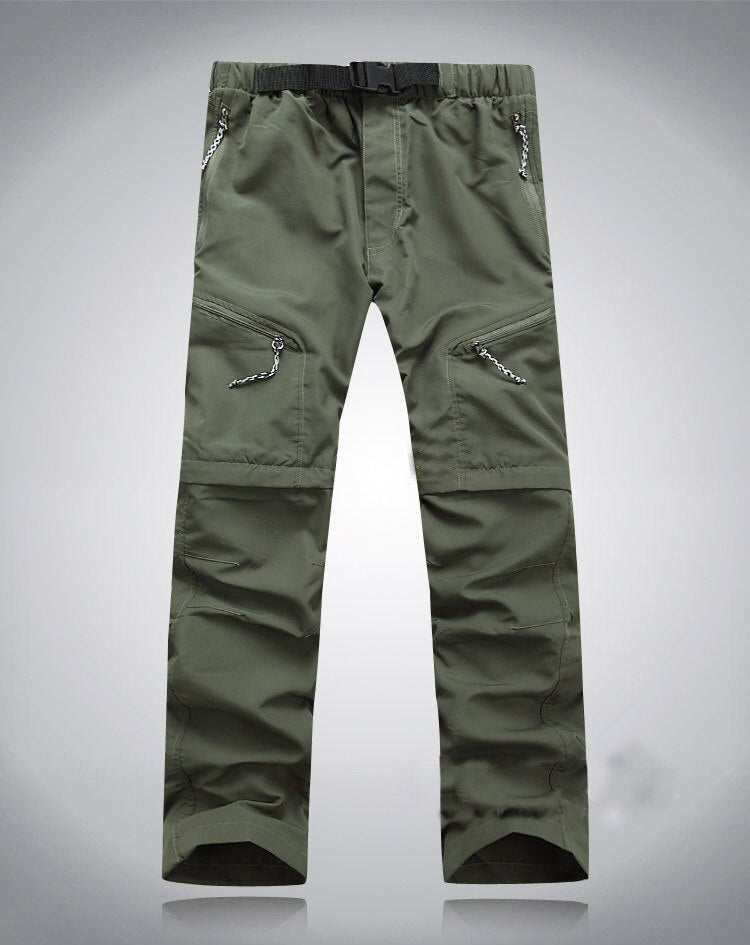 Heren Outdoor Trekking Broek met Afritsbare Pijpen