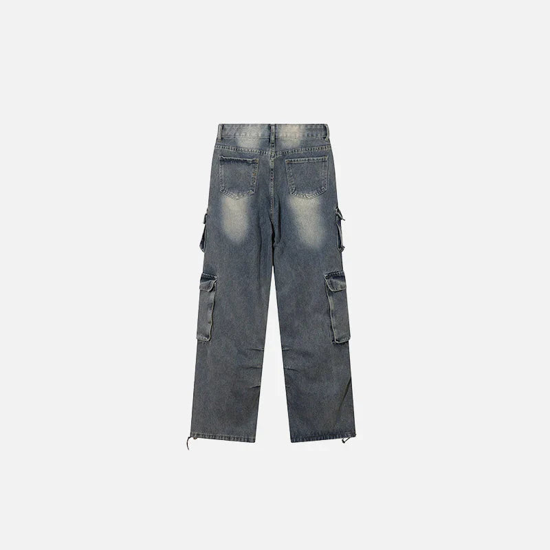 Heren Blauwe Broek