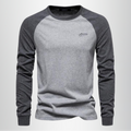 Heren Raglan Overhemd met Lange Mouwen