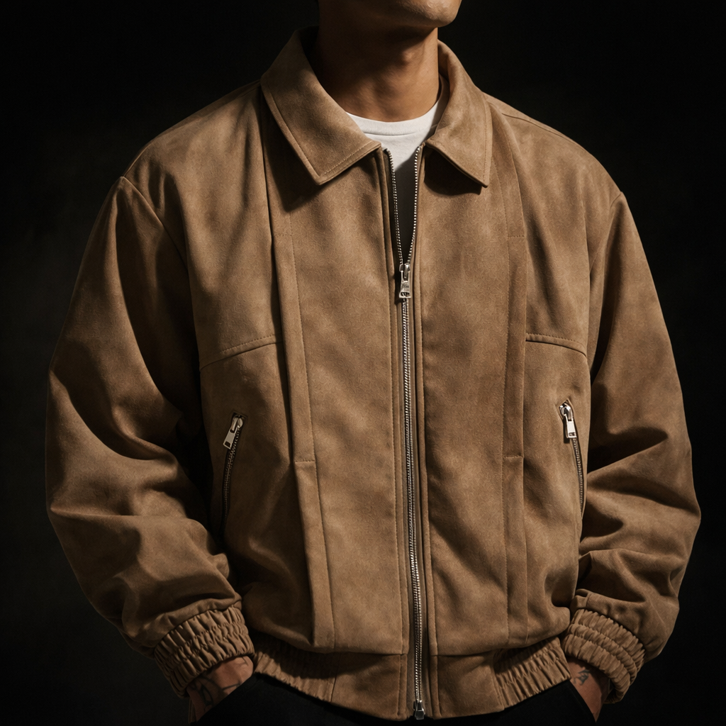 Heren Ritssluiting Blouson Jas