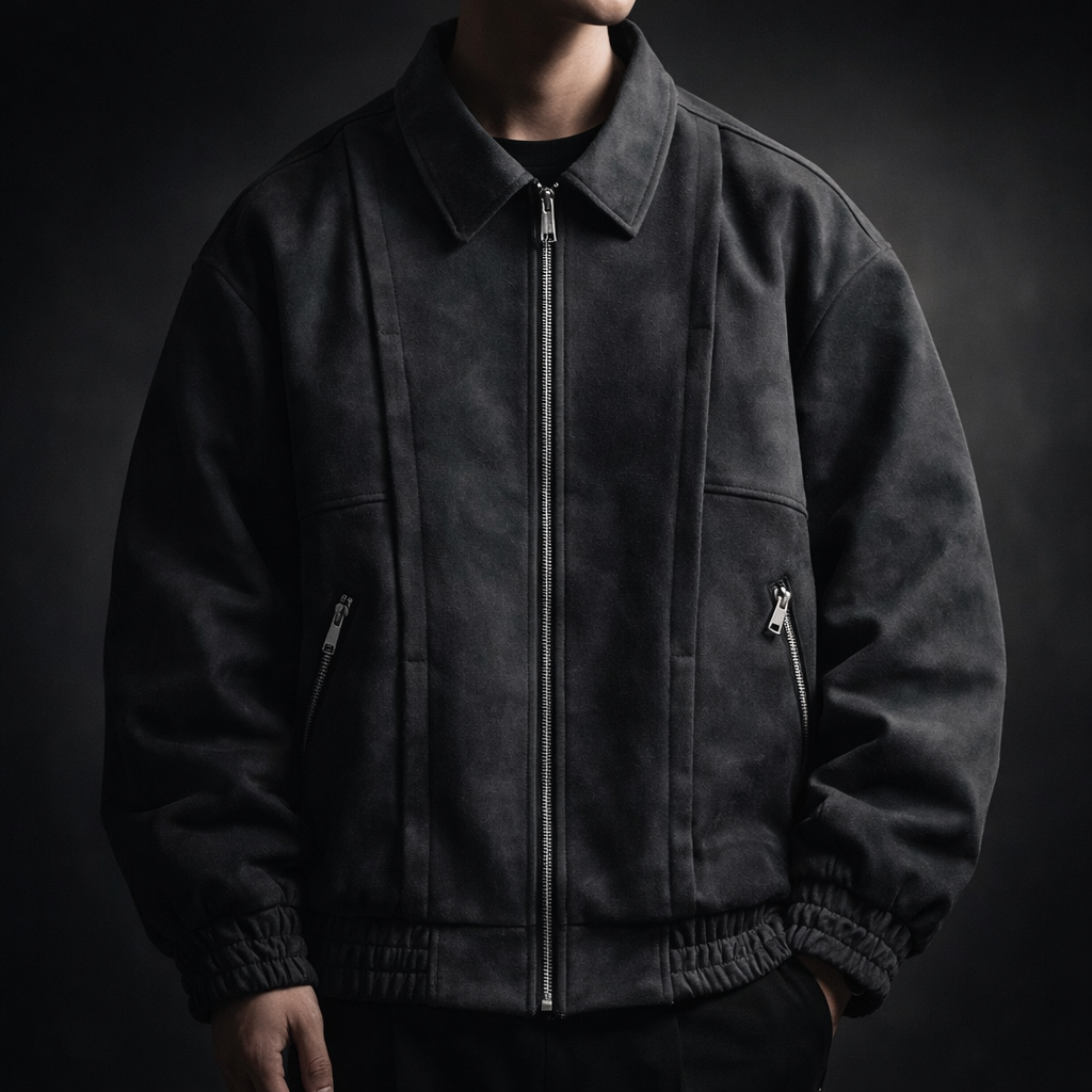 Heren Ritssluiting Blouson Jas