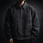 Heren Ritssluiting Blouson Jas