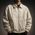 Heren Ritssluiting Blouson Jas
