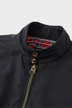 Heren Harrington Jas met Ruitvoering