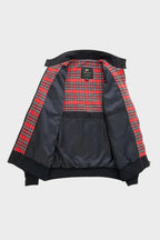 Heren Harrington Jas met Ruitvoering