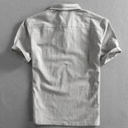 Heren Casual Polo Overhemd met Knoopsluiting