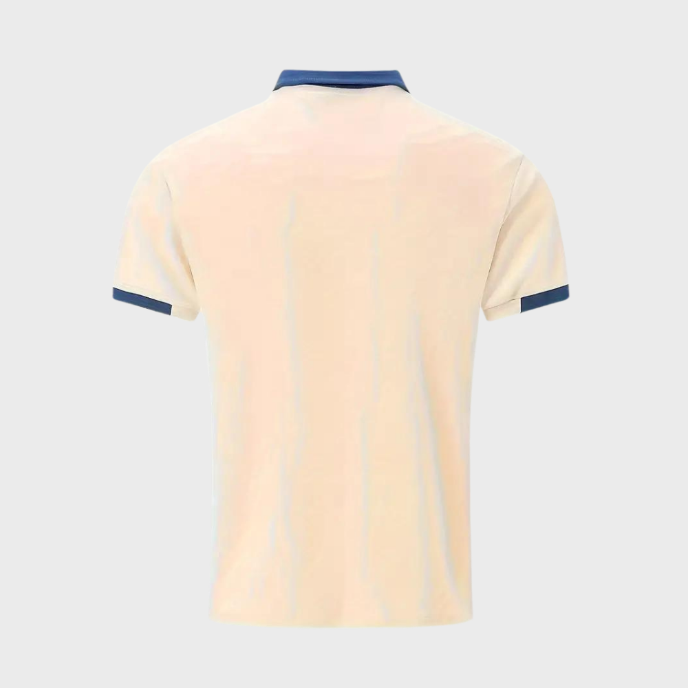 Heren Polo Overhemd met Contrasterende Details