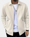 Heren Casual Jas met Ritssluiting