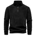 Heren Fleece Jas met Halve Ritssluiting