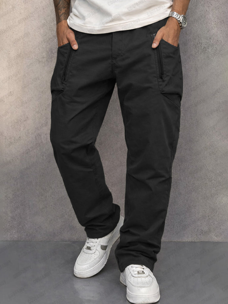 Heren Cargo Broek met Ritssluiting