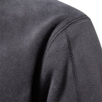 Heren Fleece Jas met Halve Ritssluiting