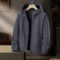 Heren Hooded Jas met Ritssluiting