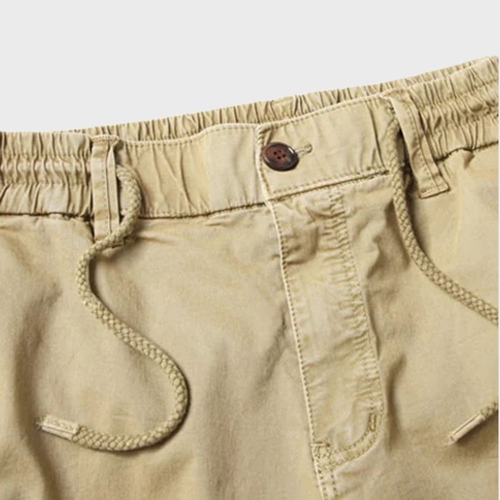 Heren Cargo Broek met Taps Toelopende Pasvorm