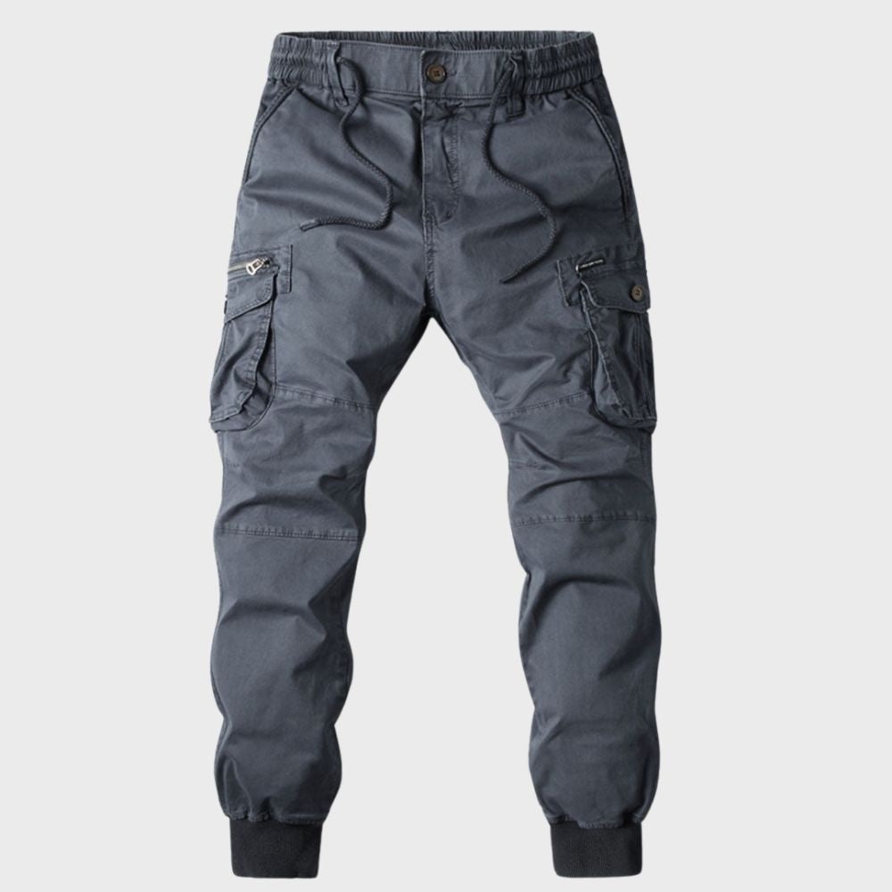 Heren Cargo Broek met Taps Toelopende Pasvorm