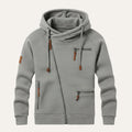 Heren Asymmetrische Hoodie Jas