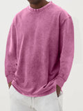Heren Oversized Trui met Ronde Hals