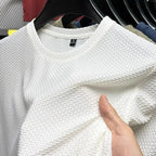 Heren Textuur Casual Overhemd