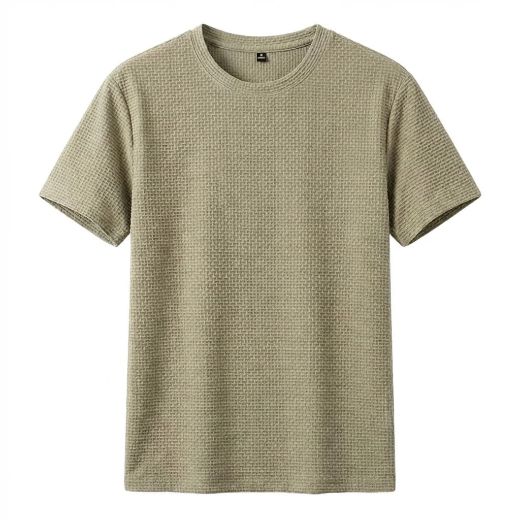 Heren Textuur Casual Overhemd
